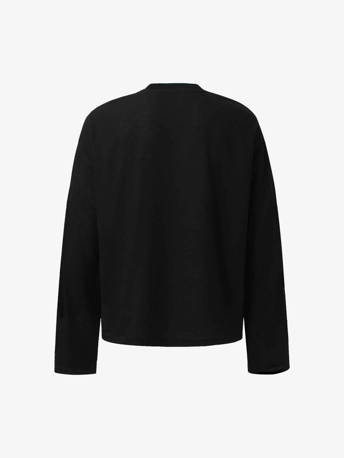 Cat Print Long-Sleeved T-Shirt