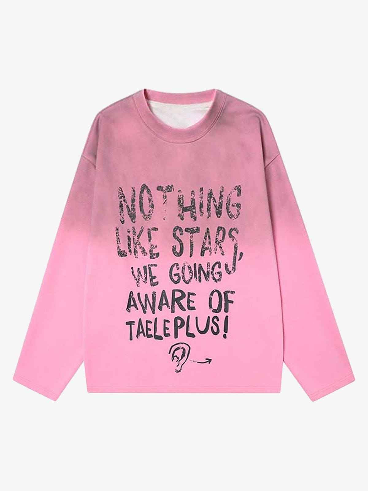 Long Sleeve Dirty Distressed