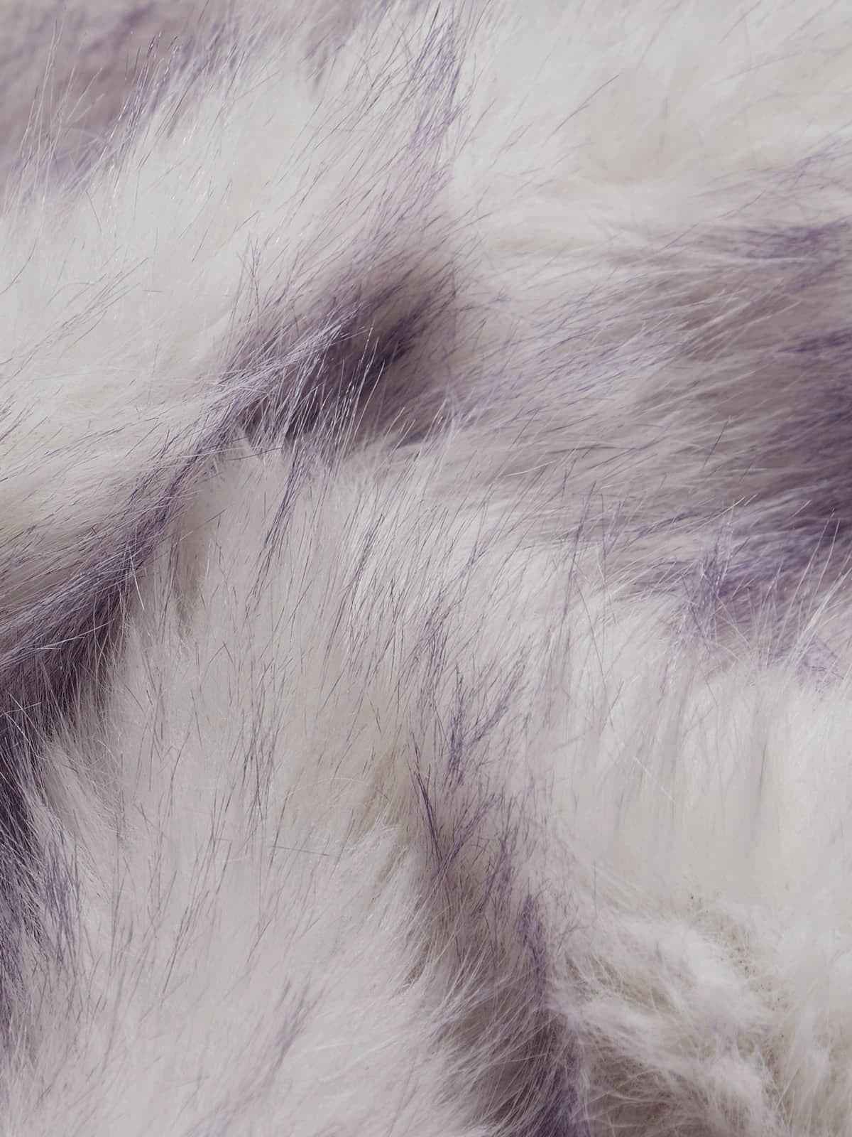 Oversized Reversible Fur Hooded Jacket - 2544