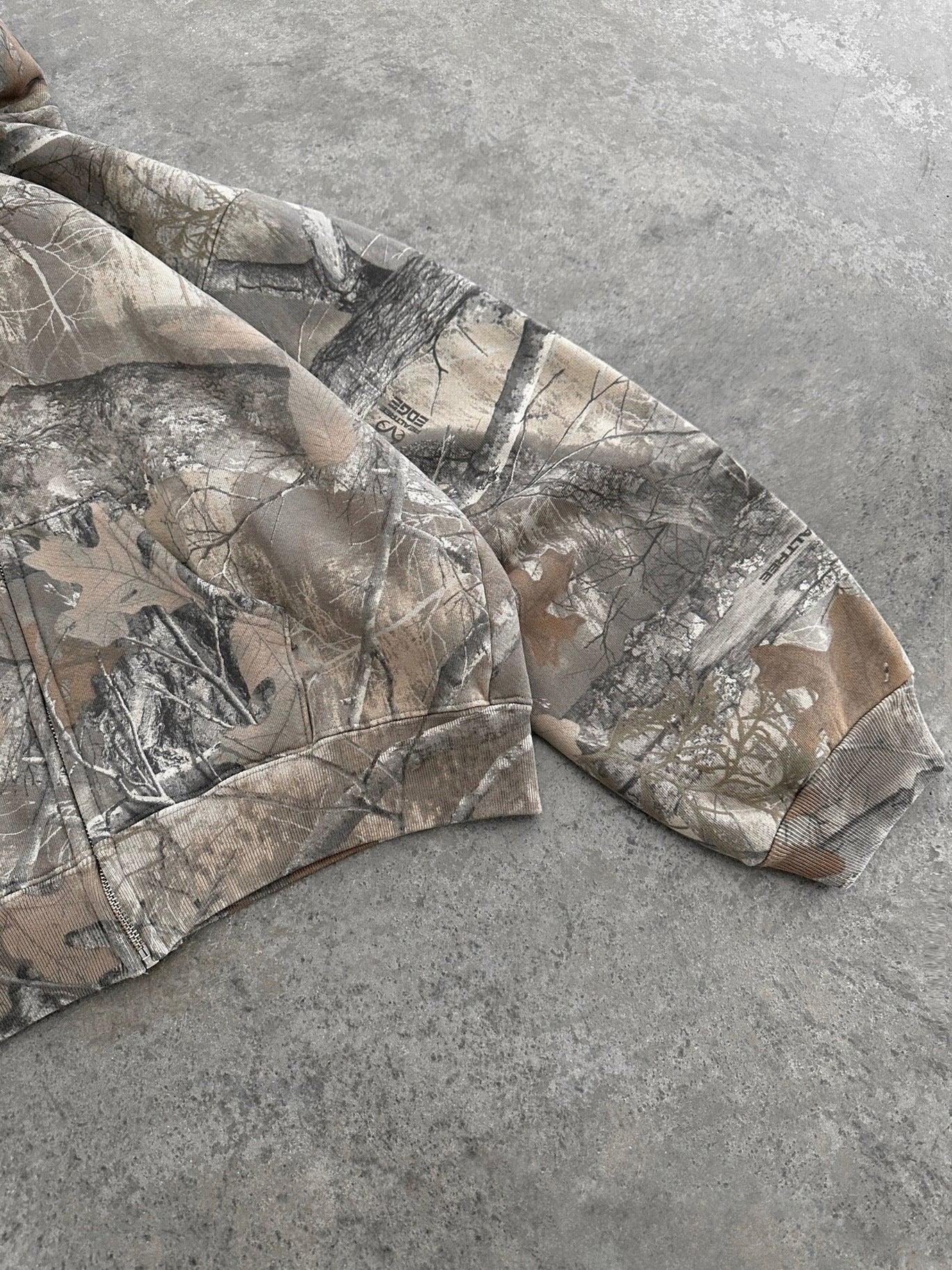 Woodland Spirit Camouflage Zip-Up Hoodie - Oversized Streetwear | LuxuryUrbanwear - Luxuryurbanwear