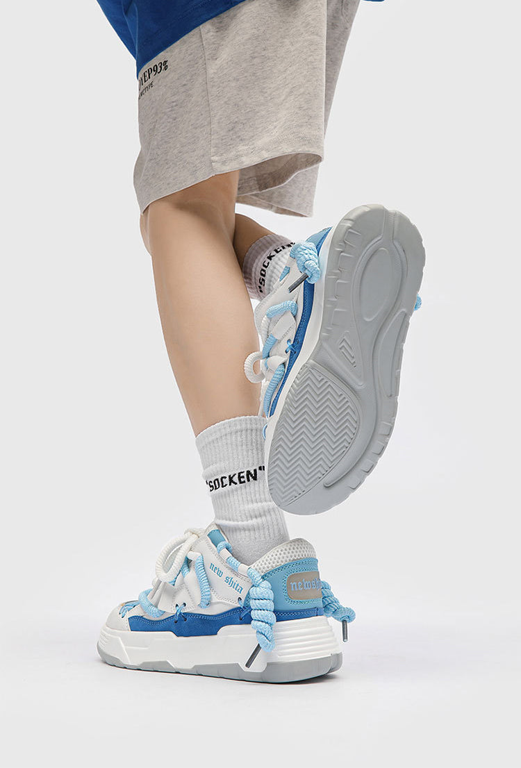 Urban Lace | Chunky Casual Sneakers - Luxuryurbanwear