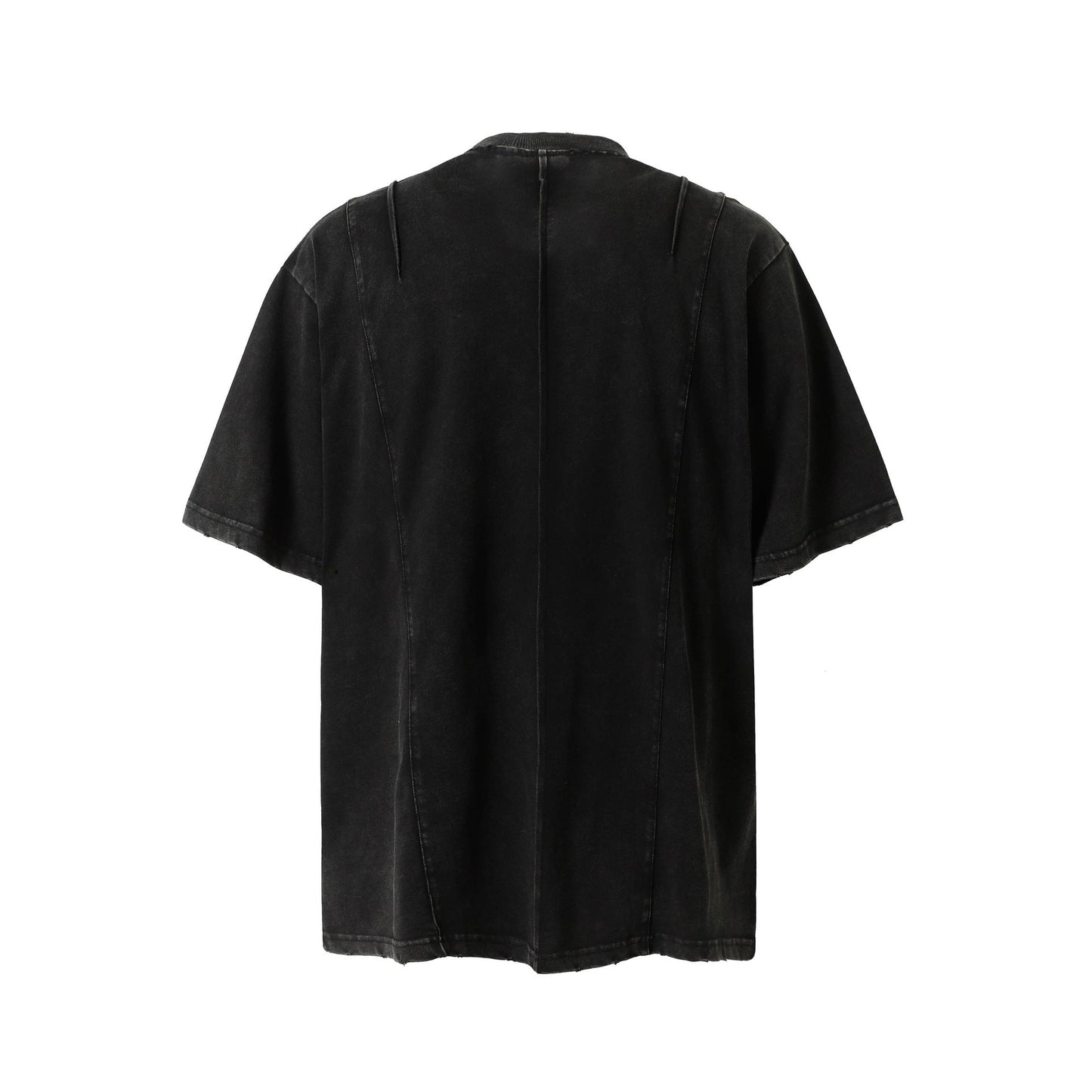 Utility Pocke Washed T-Shirt - Heavyweight Industrial Pocket Tee | LuxuryUrbanwear - Luxuryurbanwear