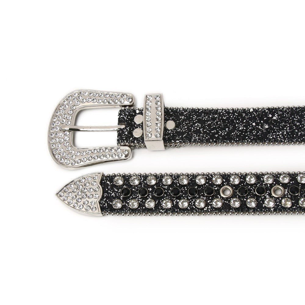 Studded | Rhinestone Belt - Luxuryurbanwear