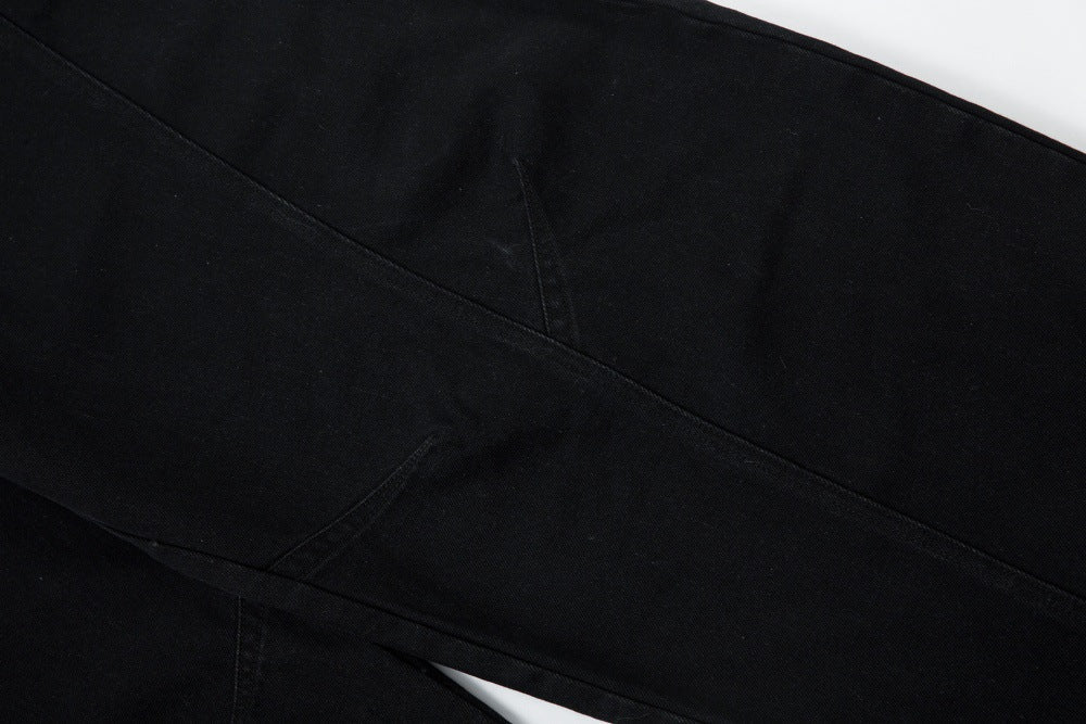 Leopard Graffiti | Patch Jeans Pants - Luxuryurbanwear