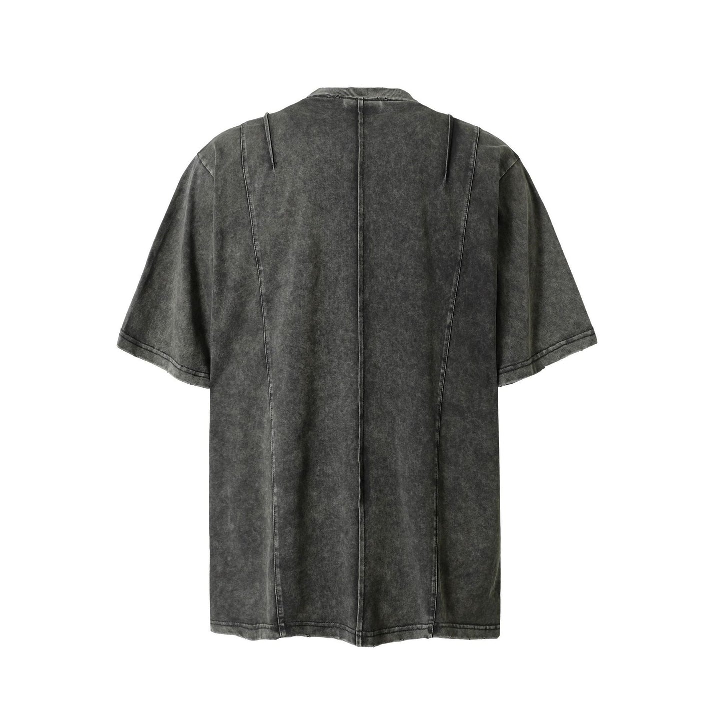 Utility Pocke Washed T-Shirt - Heavyweight Industrial Pocket Tee | LuxuryUrbanwear - Luxuryurbanwear
