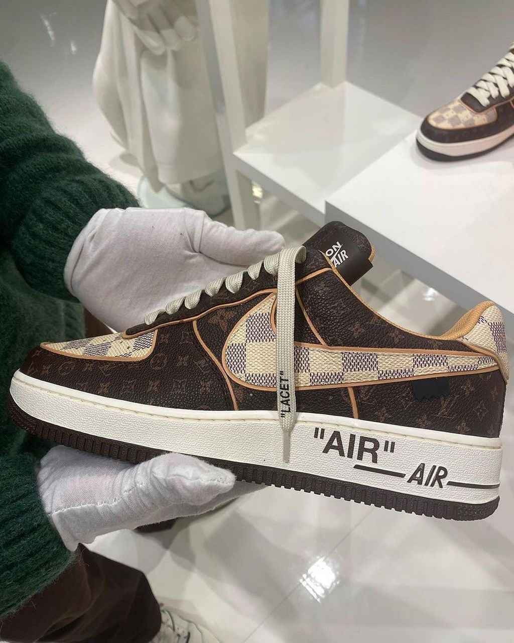 Custom Monogram Air Force 1 Low 07