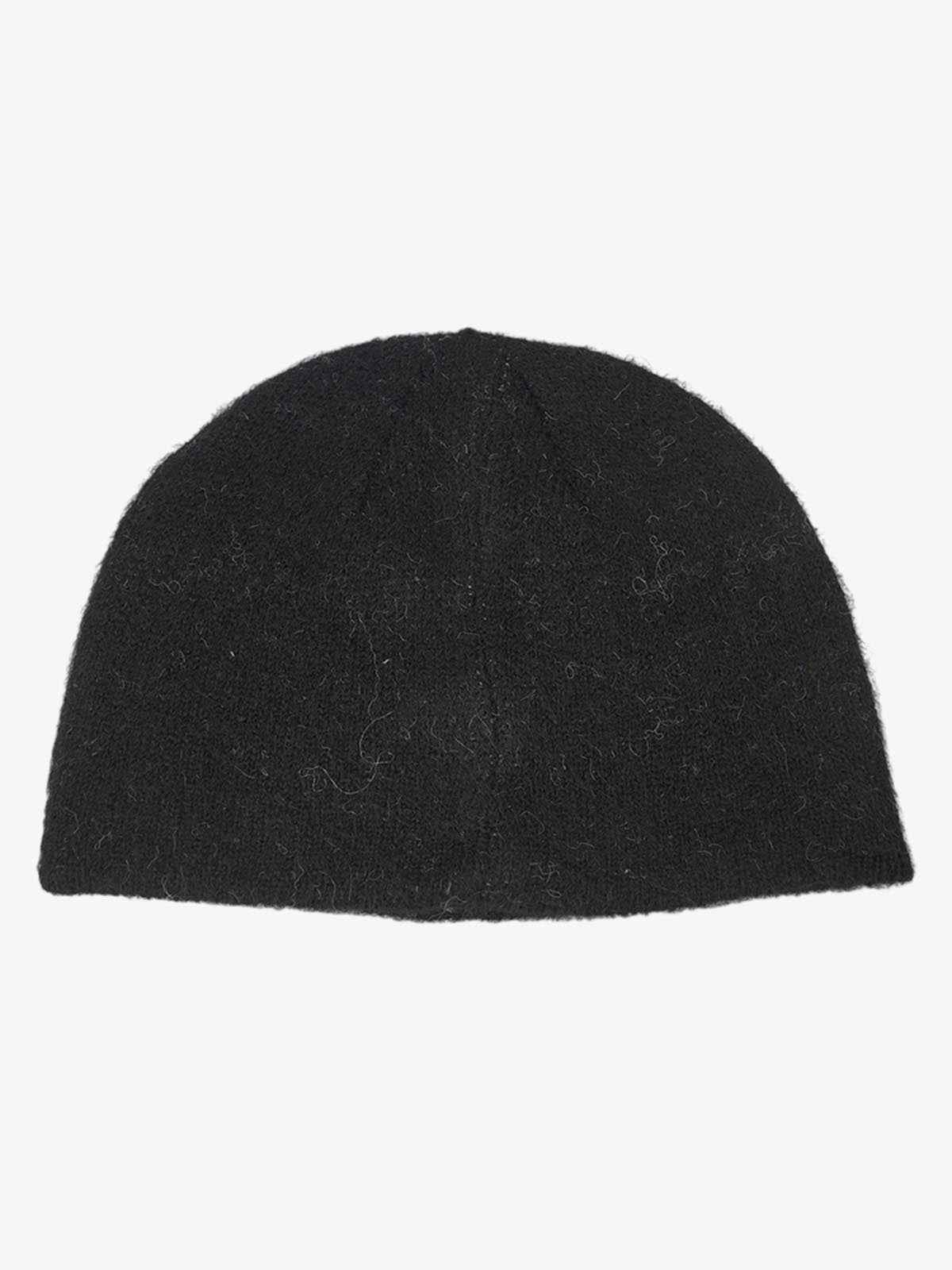 Vintage Fuzzy Cat Pattern Knit Beanie Hat