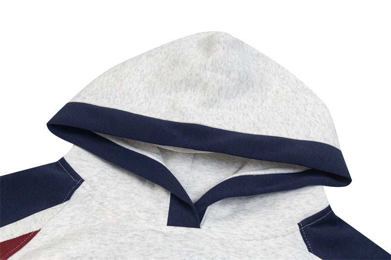 Racing Stripe Block | Athletic Hoodie - Luxuryurbanwear