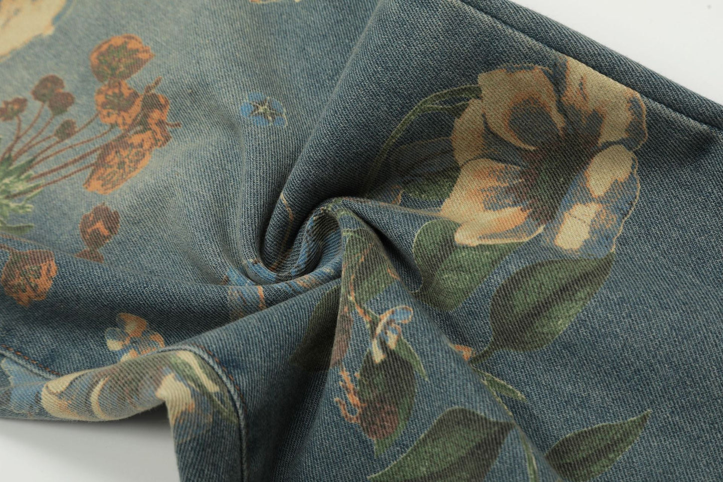 Floral Vintage Print | Carpenter Jeans - Luxuryurbanwear