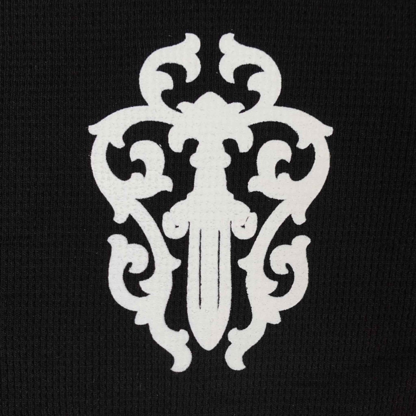 Chrome Hearts Deadly Doll Thermal Shirt in Black