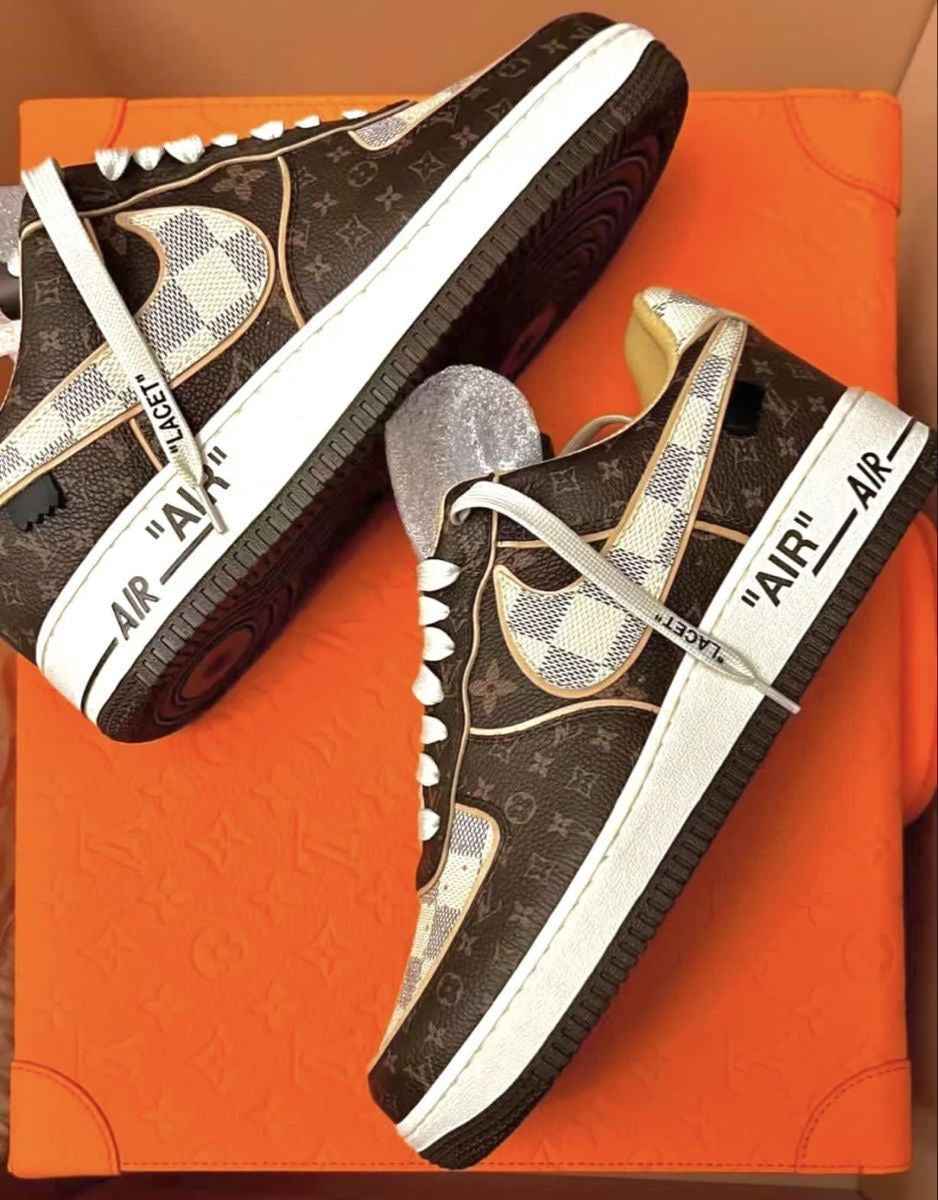 Custom Monogram Air Force 1 Low 07 SneakerNational