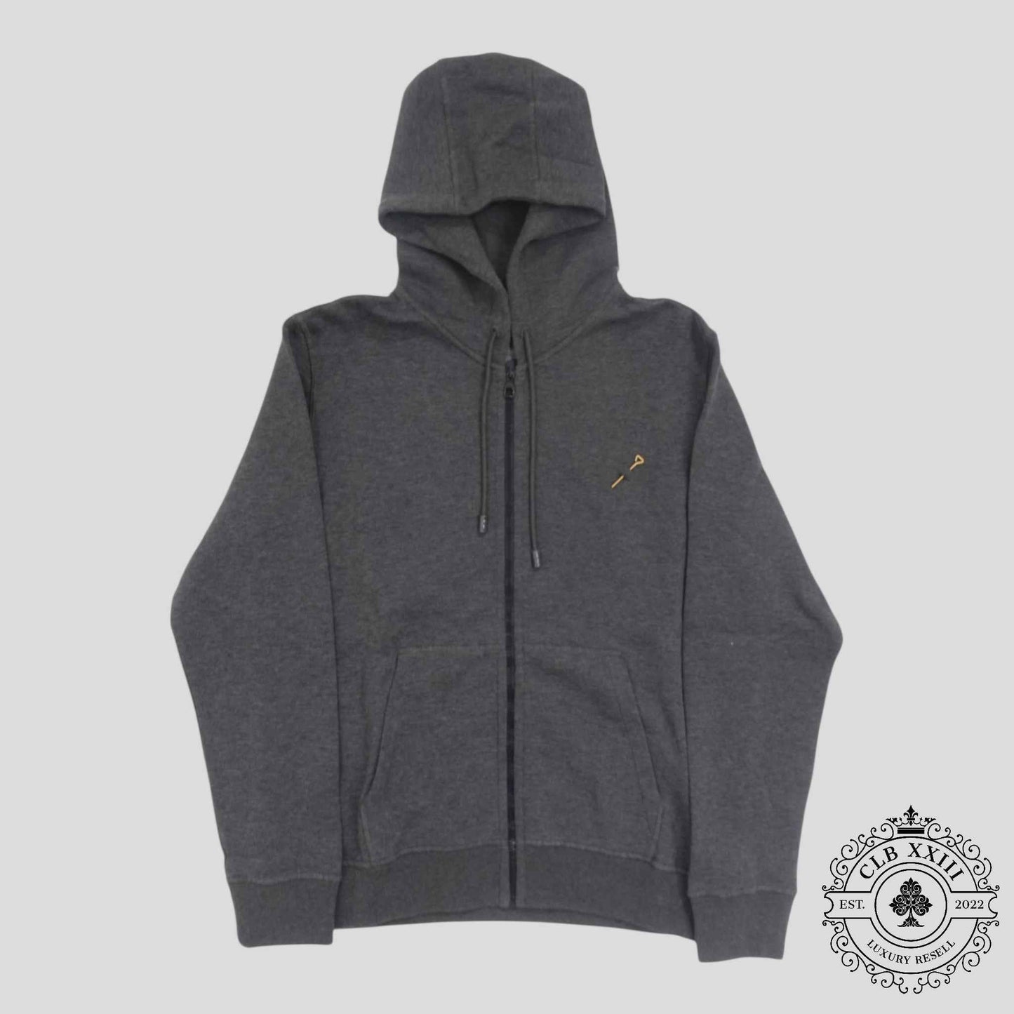 Louis Vuitton Double Face Travel Jersey Hoodie in Grey