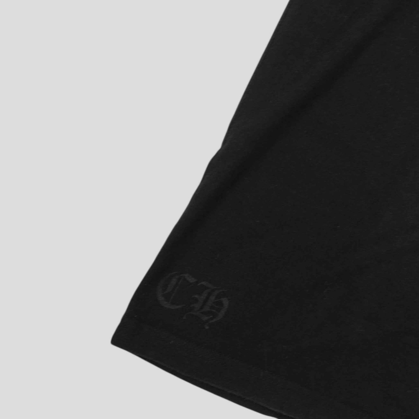 Chrome Hearts Scroll Logo Pocket Tee in Black - Preowned