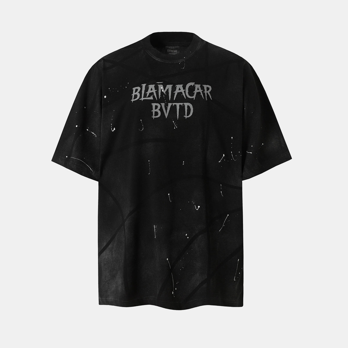 Marble Street Print | Distressed T-Shirt - Luxuryurbanwear