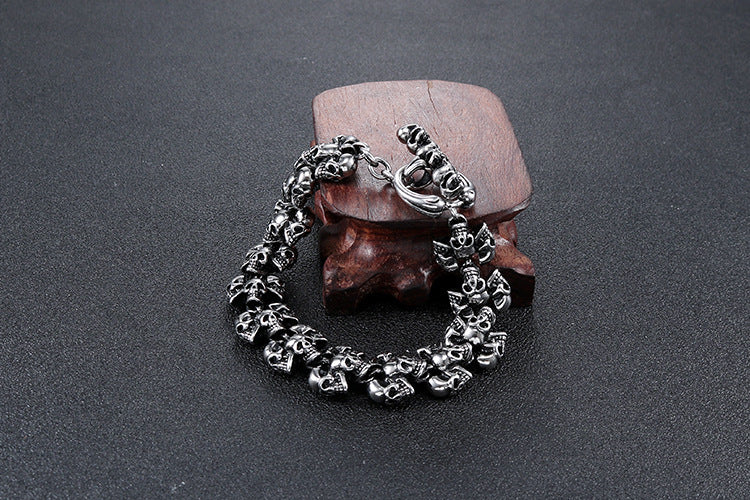 Chaos Skull 22.5cm Bracelet