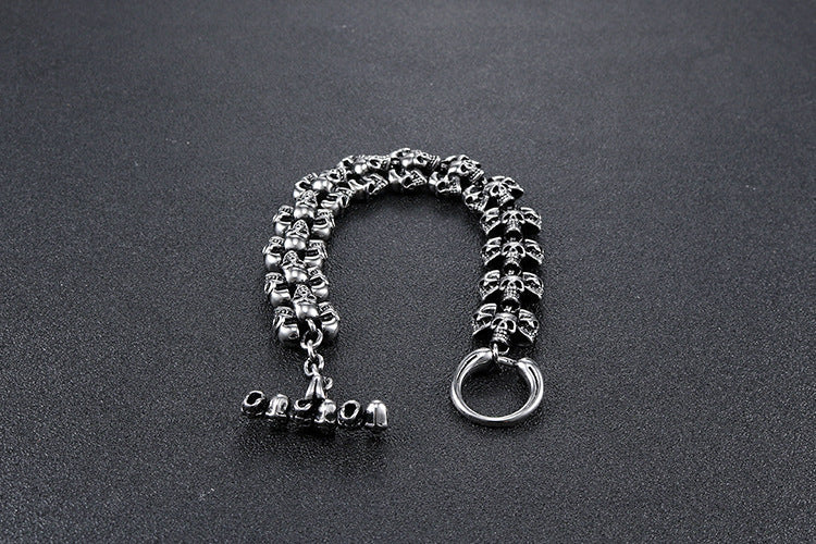 Chaos Skull 22.5cm Bracelet