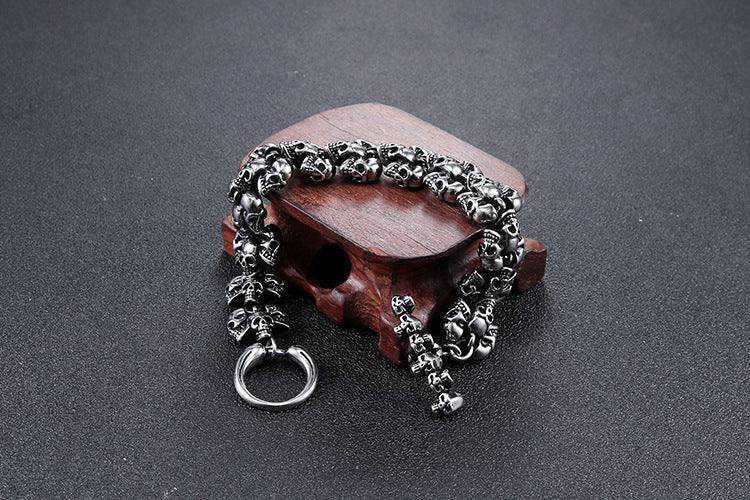 Chaos Skull 22.5cm Bracelet