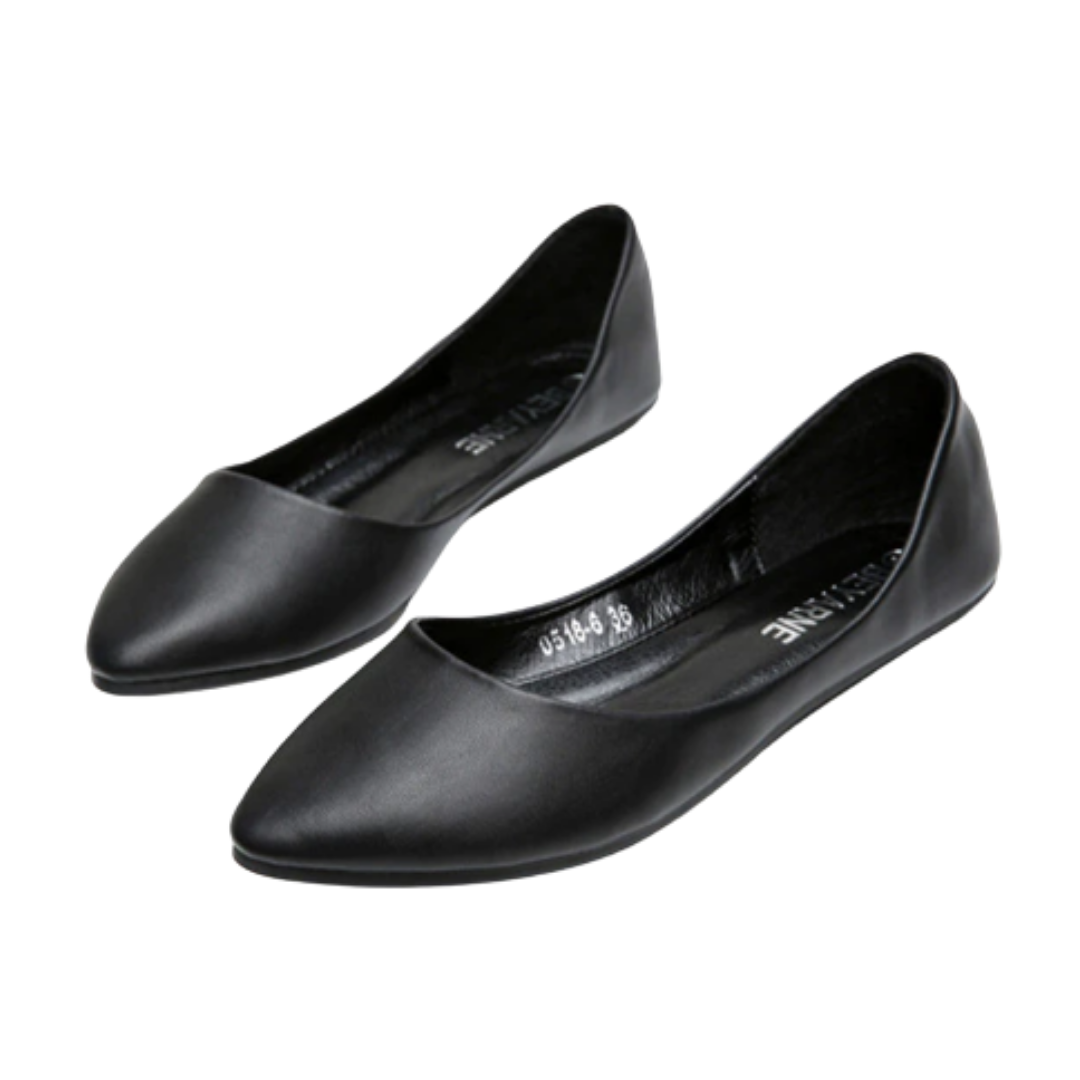 Belinda Women's Pointed Toe Flat Shoes - Luxuryurbanwear