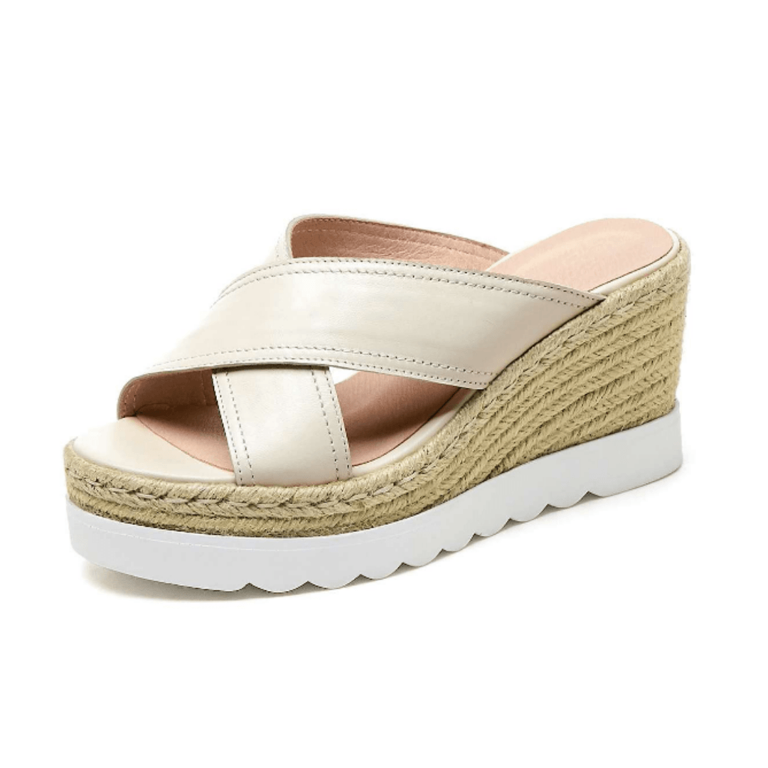 Rachel Women's Wedges Waterproof Comfortable Leather Sandal
