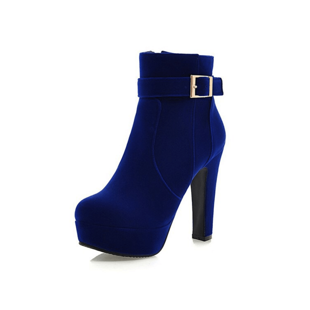 Nikoli Women's Platform Buckle Boots