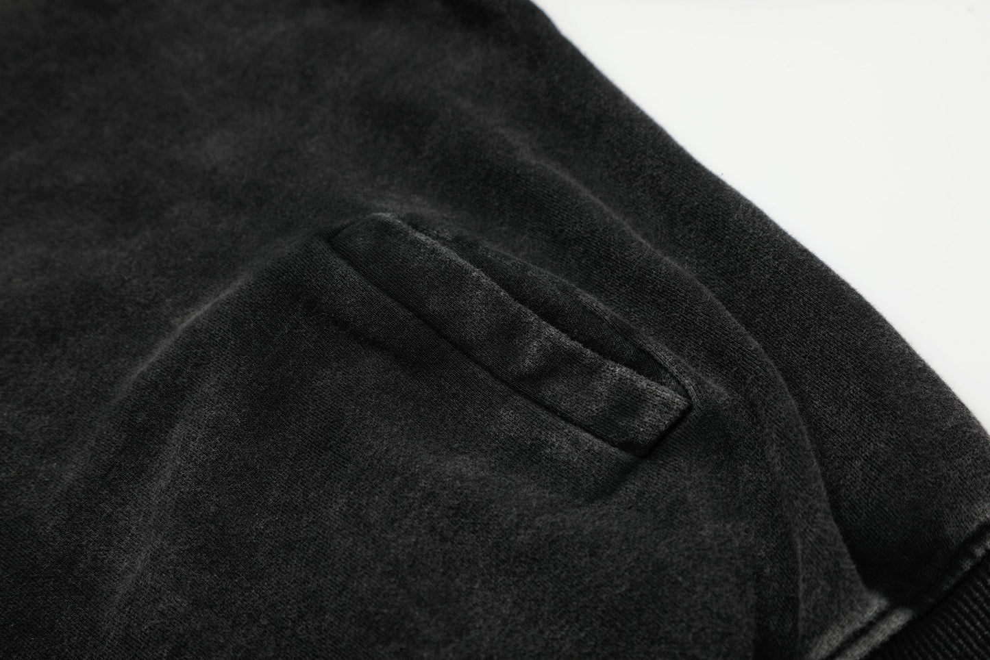 Asymmetry | Washed Zip Up Hoodie - Luxuryurbanwear