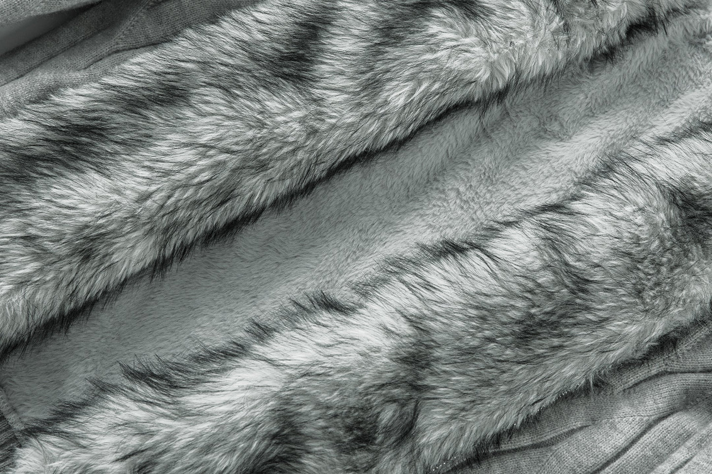 Textured Fleece | Knit Zip Jacket - Luxuryurbanwear