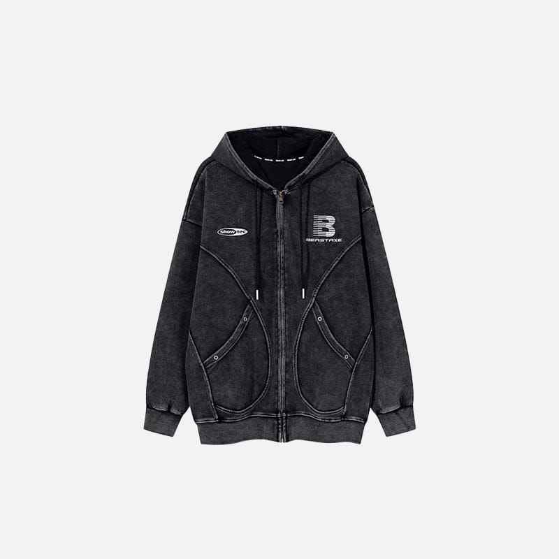 Zip Up Hoodie Urban Track
