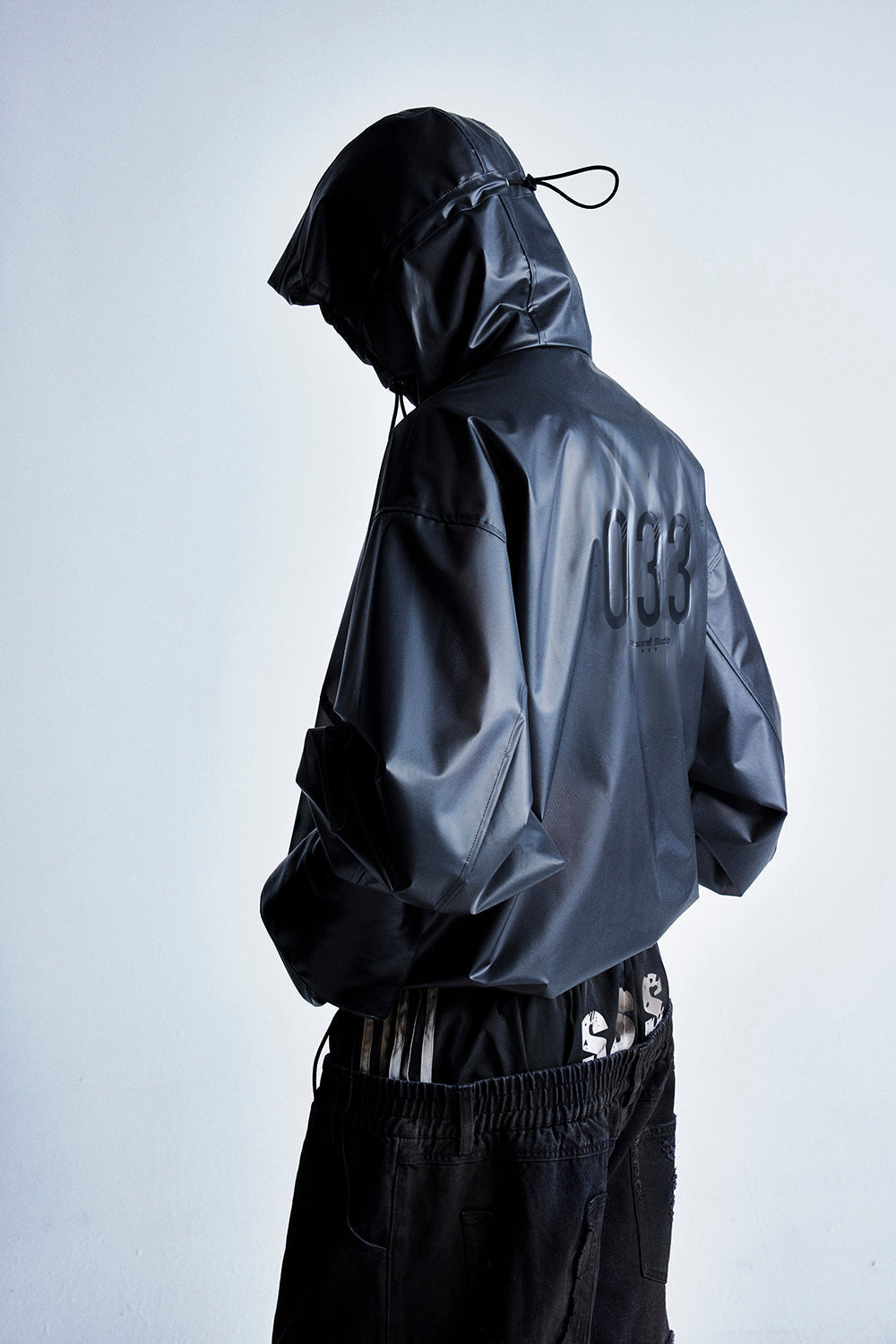 Urban Glossy Techwear | Windbreaker Jacket - Luxuryurbanwear