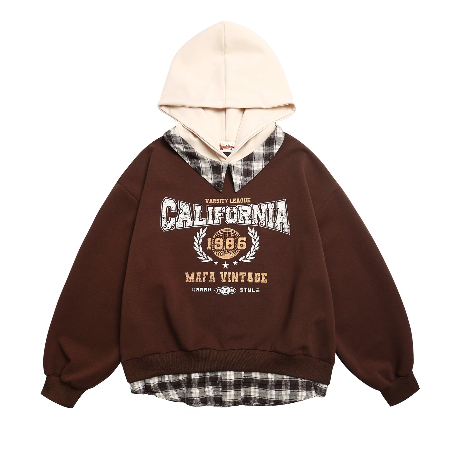 California Varsity | Hoodie – Layered Streetwear Style - Luxuryurbanwear