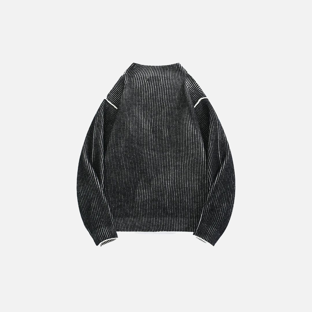 American Style Retro Double-Sided Casual Sweater - Luxuryurbanwear