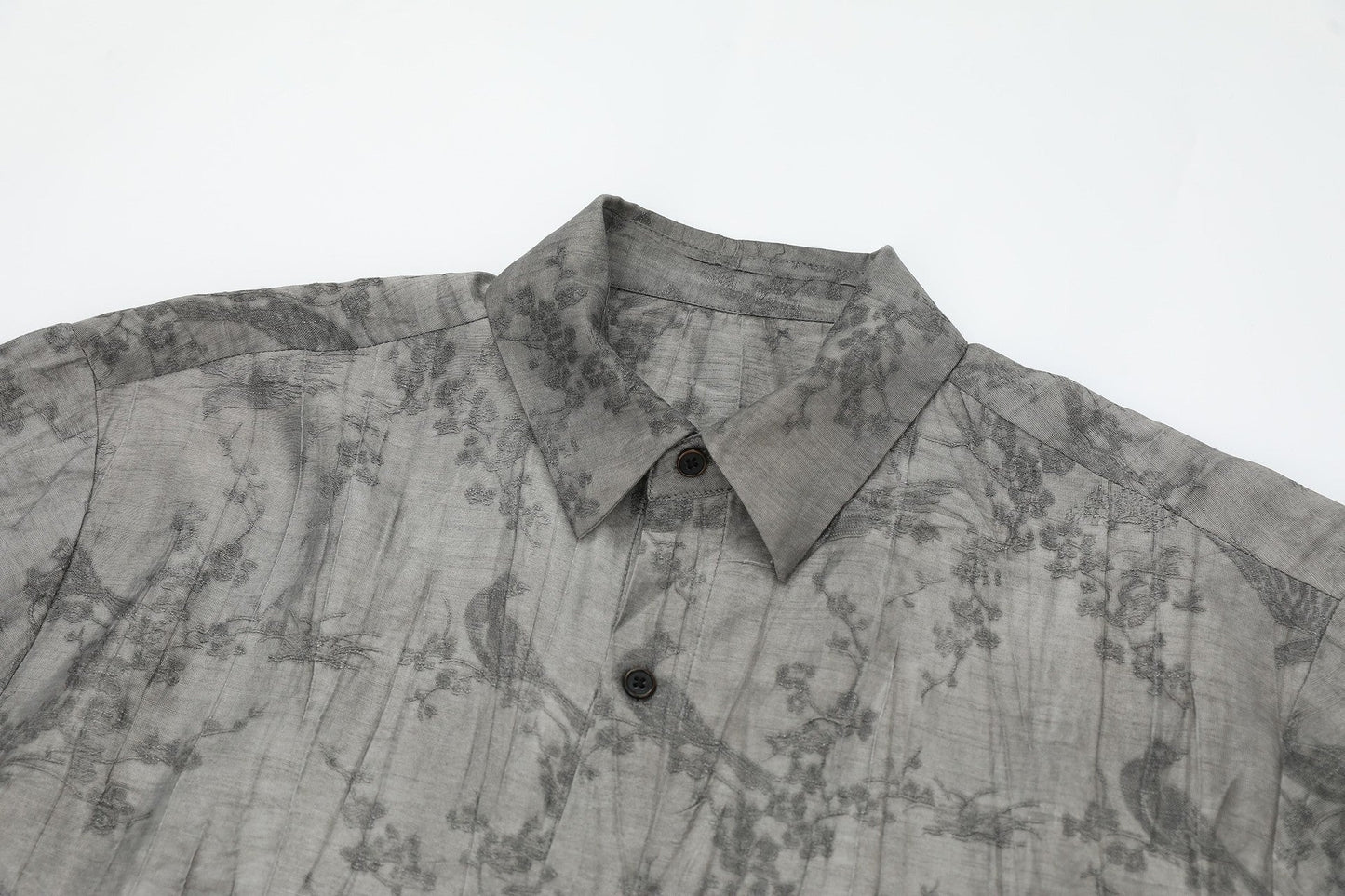 Crinkled Texture | Oversized T-Shirt - Luxuryurbanwear