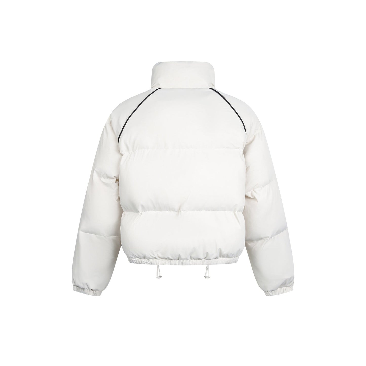 Panel Stitching | Stand Collar Coat - Luxuryurbanwear