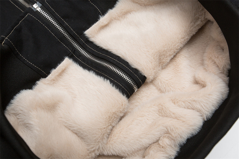 Faux Fur Lined | Hooded Puffer Jacket - Luxuryurbanwear