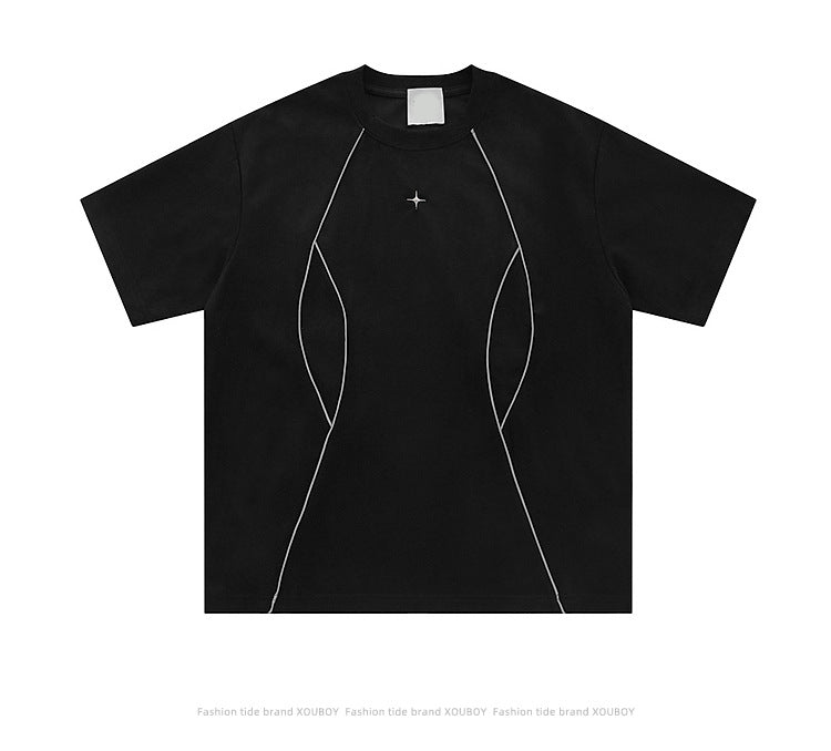 Structured Seam | Y2k T-Shirt - Luxuryurbanwear