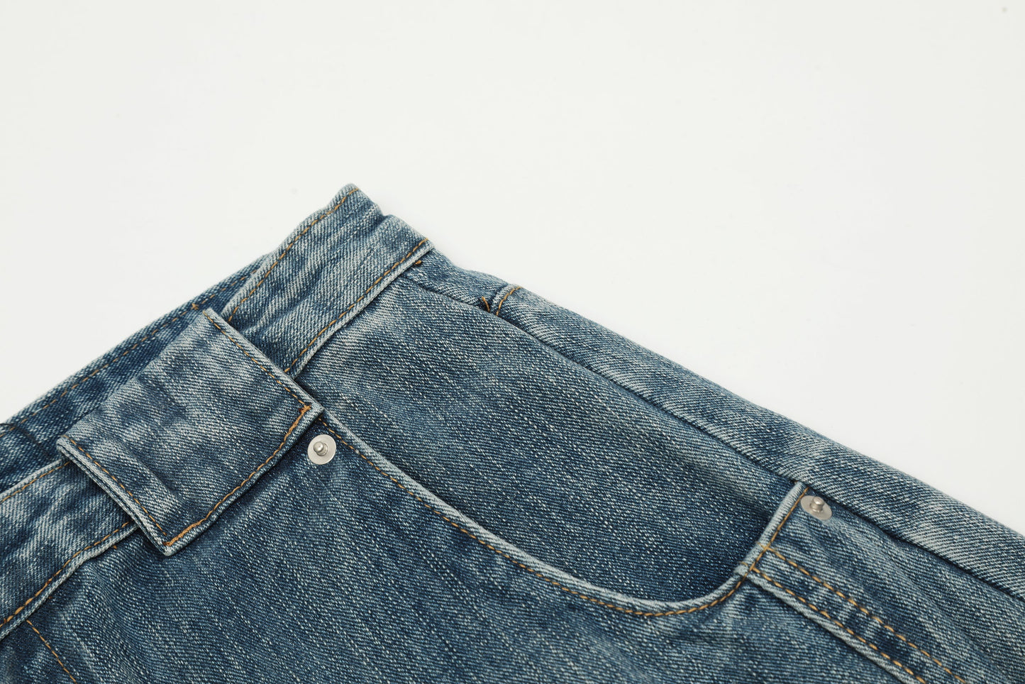 Washed Wide Leg | Vintage Denim Jeans - Luxuryurbanwear
