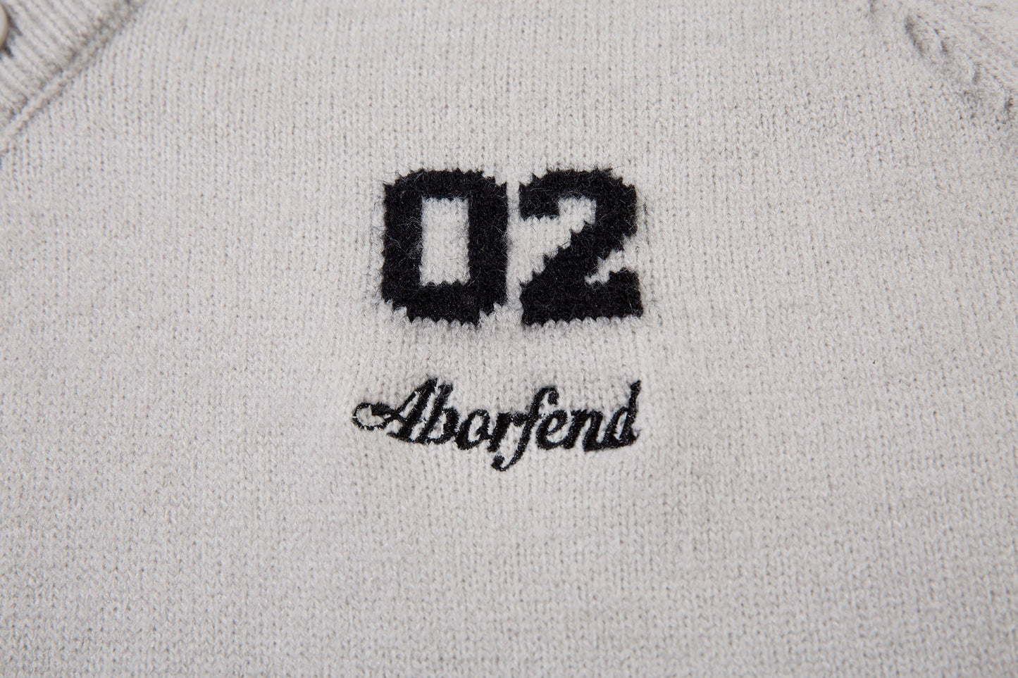 Varsity Button | Mock Neck Knit Sweater - Luxuryurbanwear