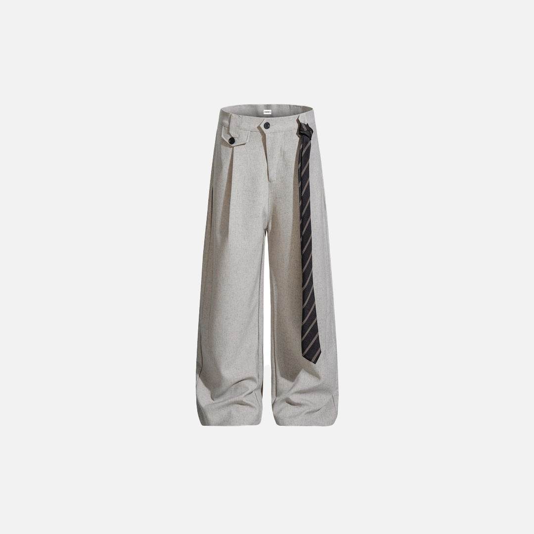 Relaxed European Style Street Vibe Wide Leg Pants - Luxuryurbanwear