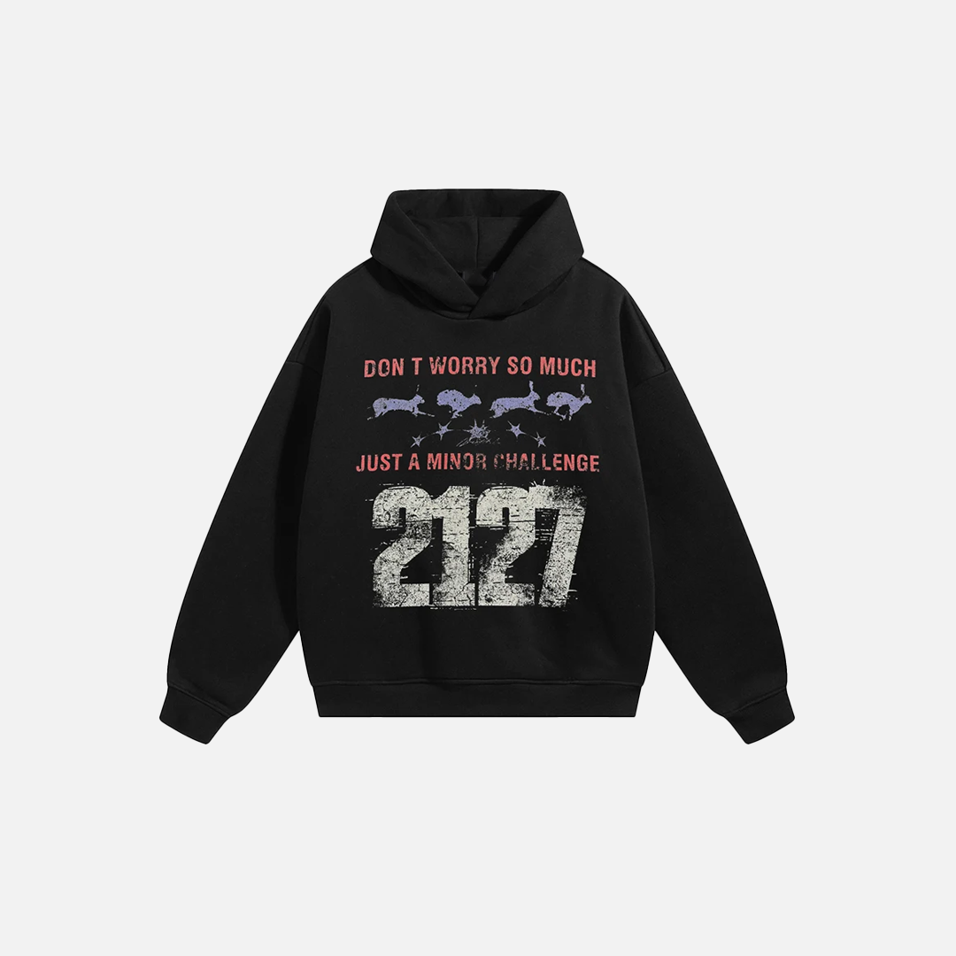 Vintage Hip Hop Aesthetic Graphic Hoodie - Luxuryurbanwear