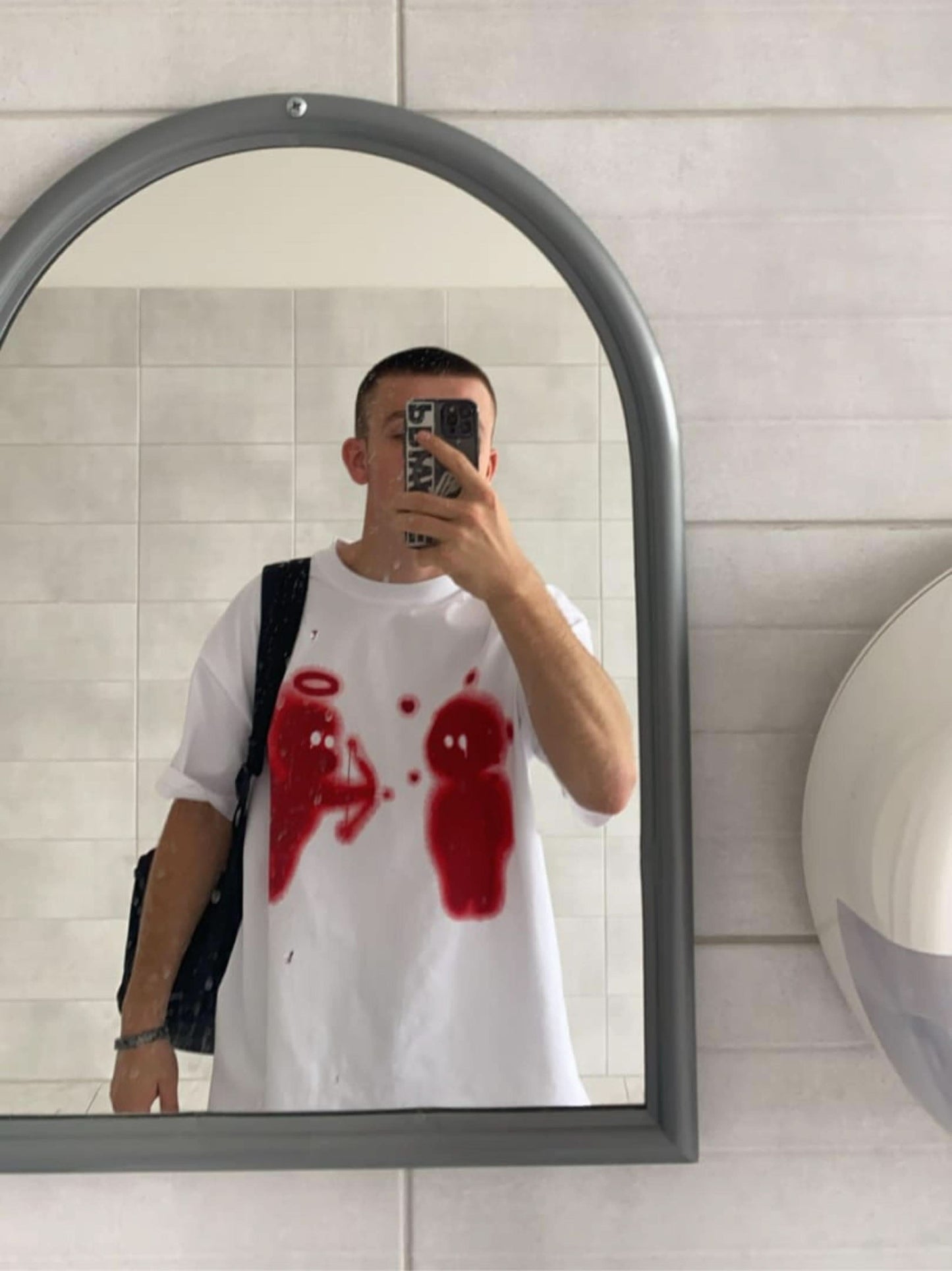 LUW "Cupilove" Graphic Tee - Luxury Heavyweight Romantic Streetwear T-Shirt