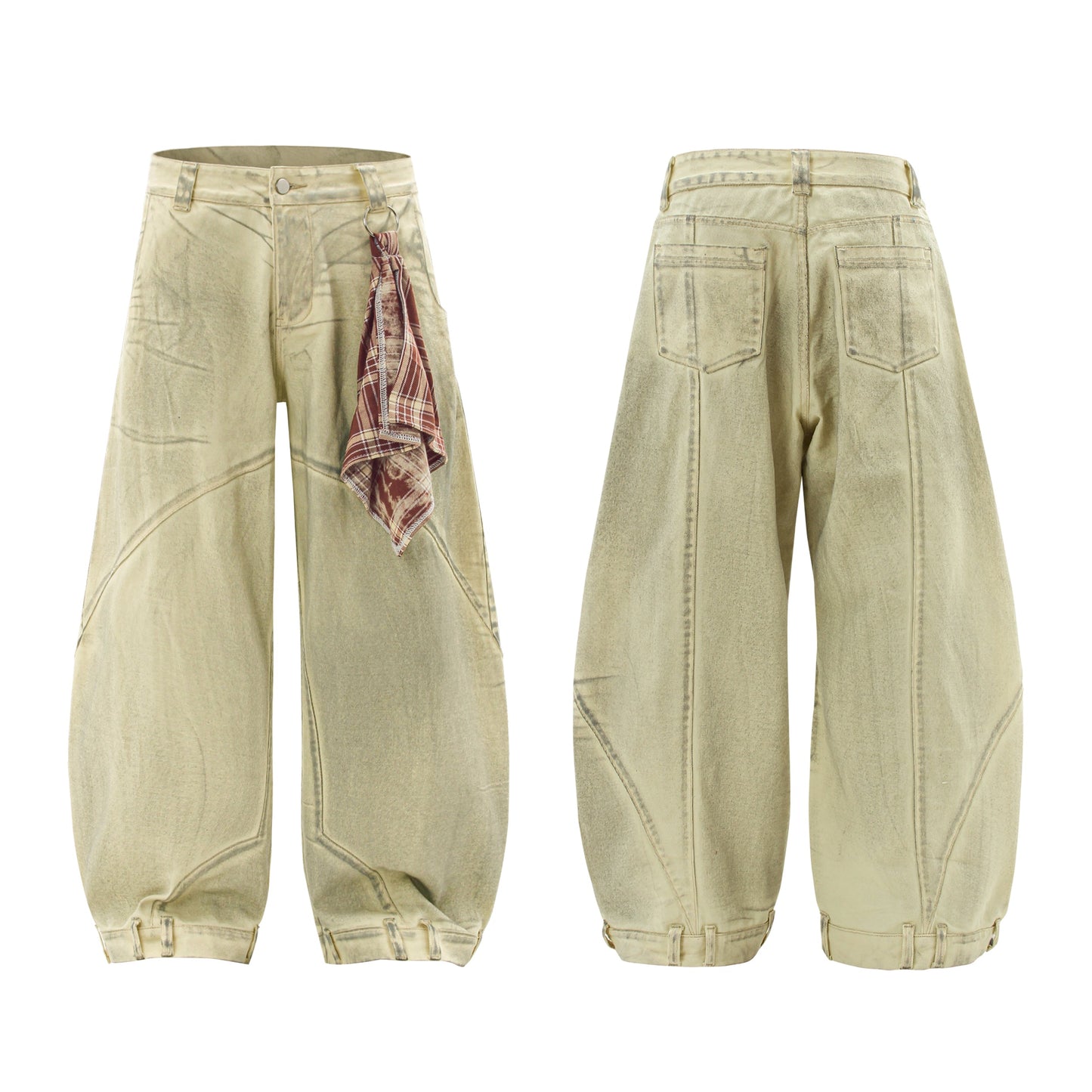 Vintage distressed | Baggy Jeans - Luxuryurbanwear