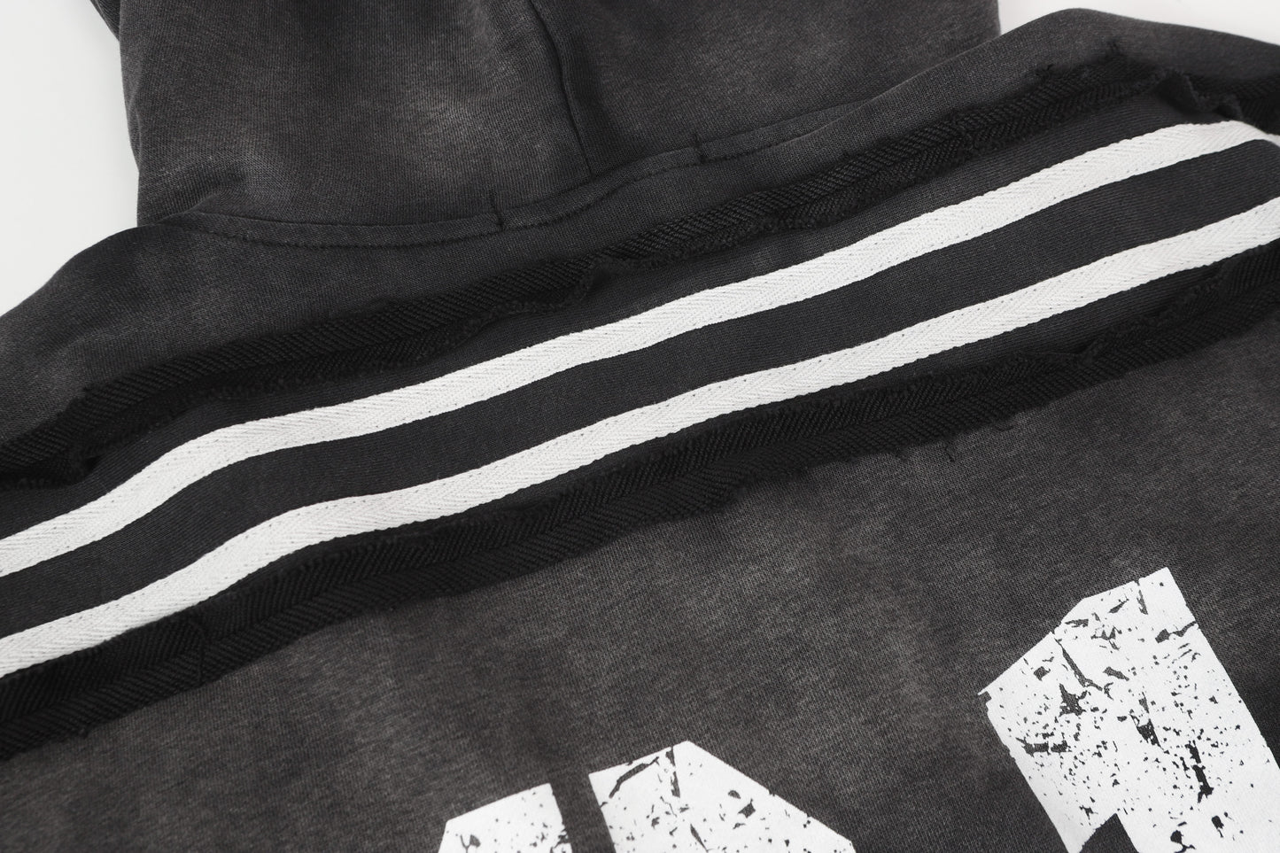 Vintage Sport Stripe | Zip Up Hoodie - Luxuryurbanwear