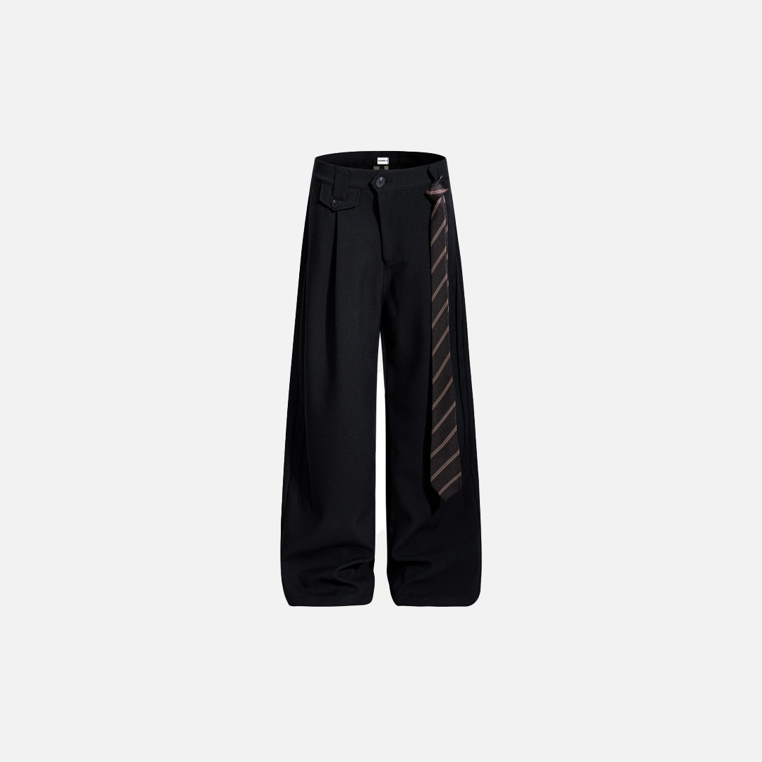 Relaxed European Style Street Vibe Wide Leg Pants - Luxuryurbanwear