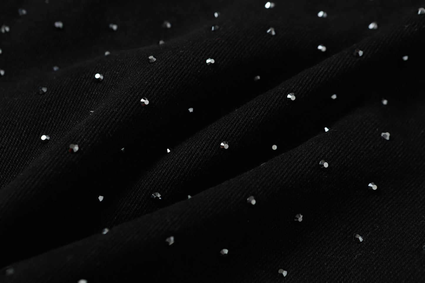 Rhinestone Frayed | Denim Shorts - Luxuryurbanwear