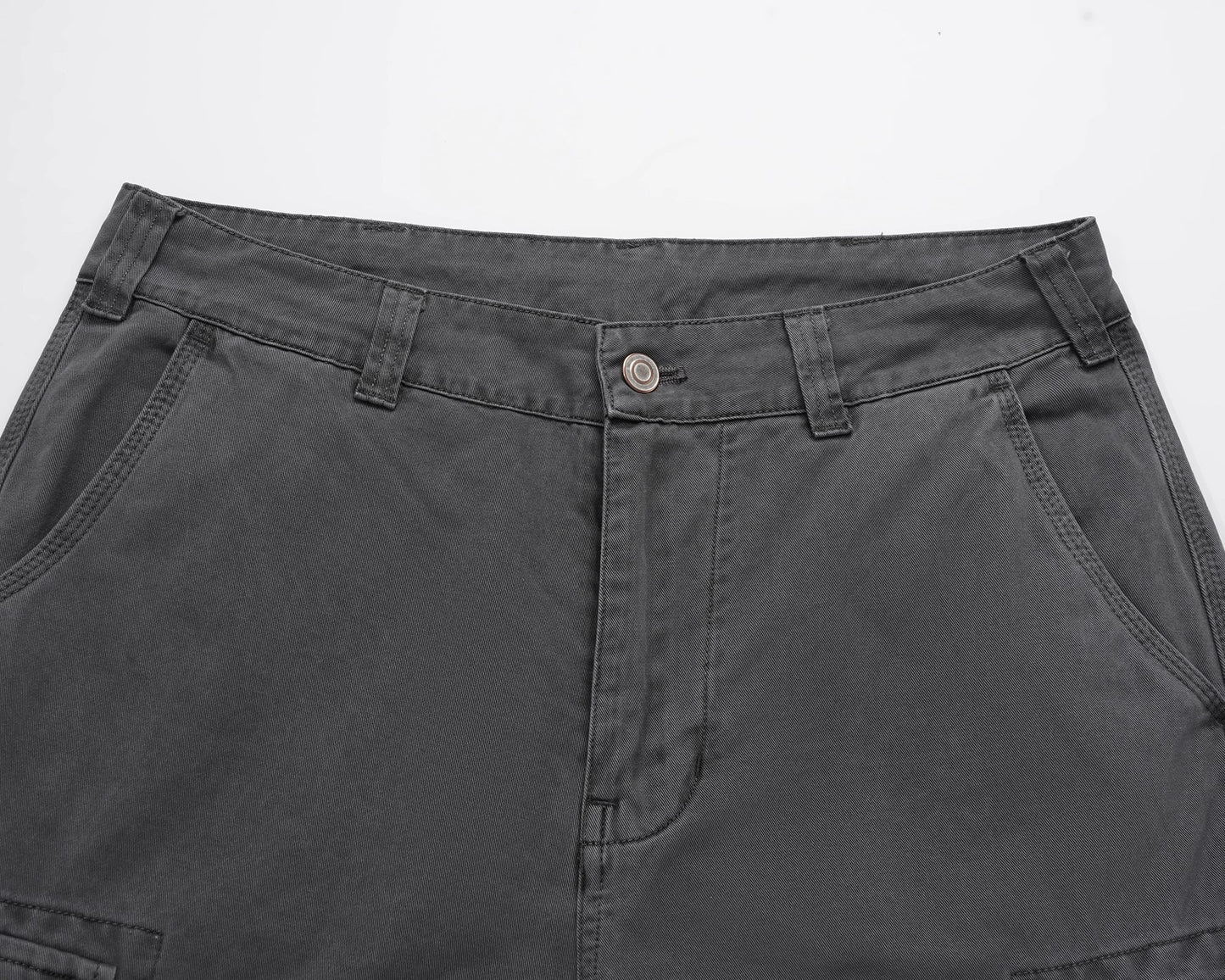 Washed Utility Pocket | Cargo Pants - Luxuryurbanwear
