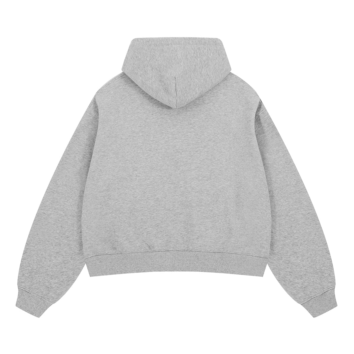 Boxy Zip-Up Hoodie - Luxurystreetwear