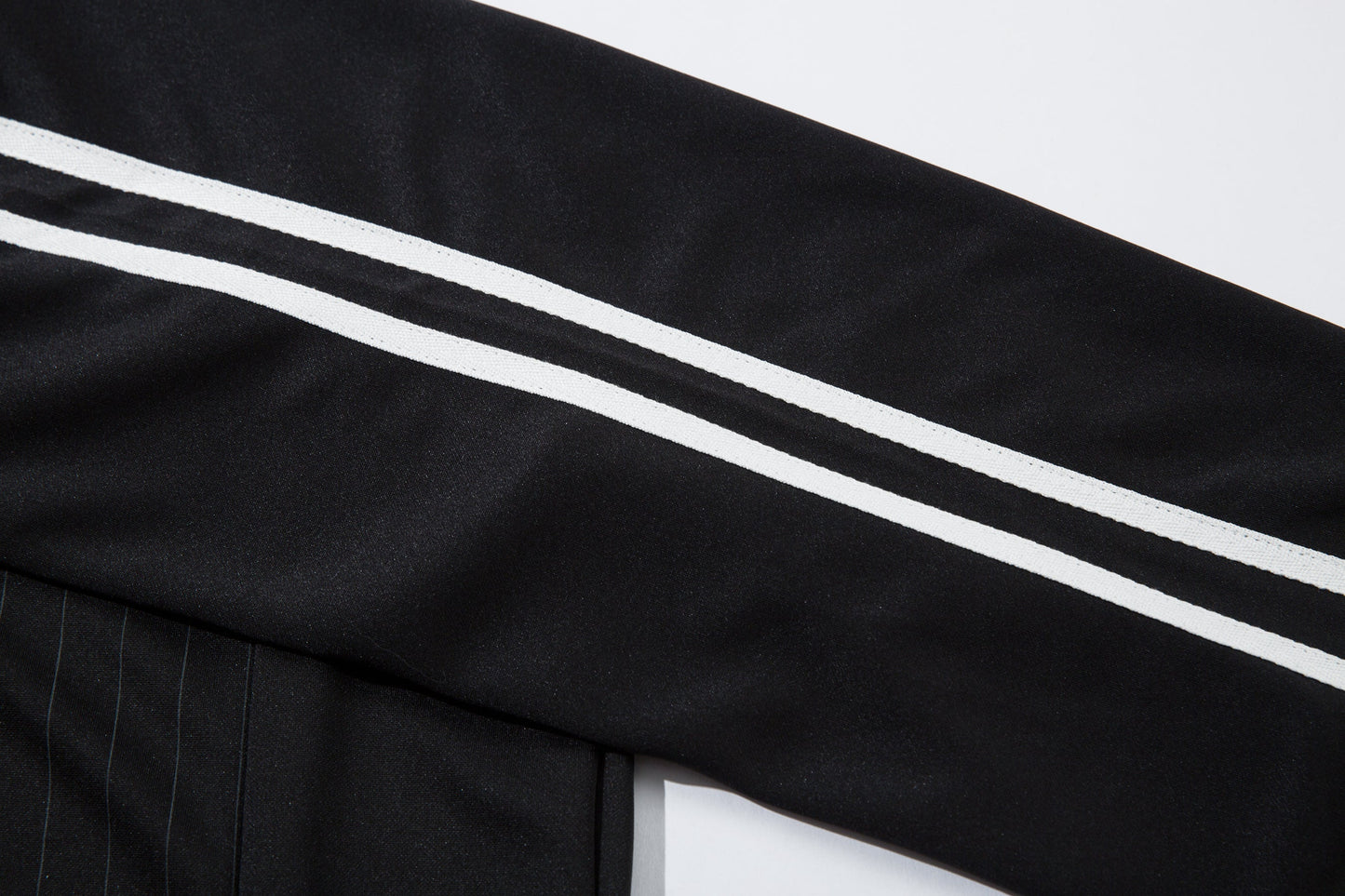Athletic Stripe Embroidery | Racing Sweatshirt - Luxuryurbanwear
