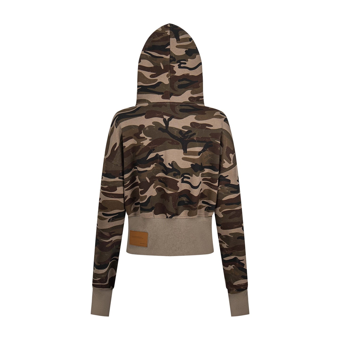 86 Zip Hoodie – Sporty Cropped Fit - Luxuryurbanwear