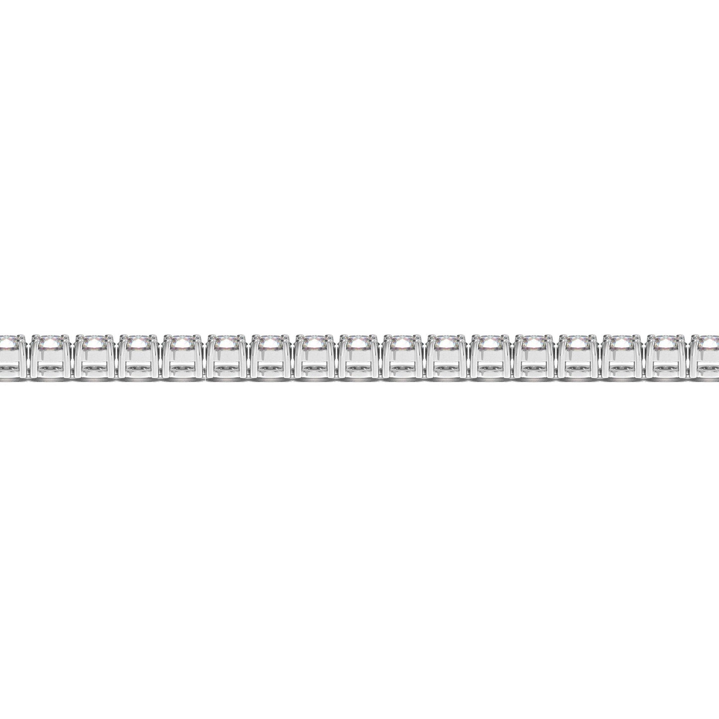 Lab Grown Round Diamond Tennis Bracelet in 14k White Gold (6 cctw F/G VS2/SI1)