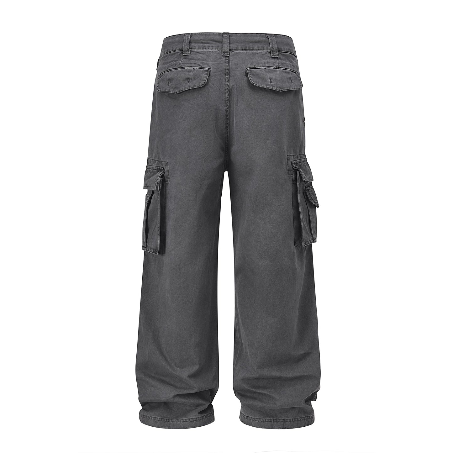 Washed Utility Pocket | Cargo Pants - Luxuryurbanwear