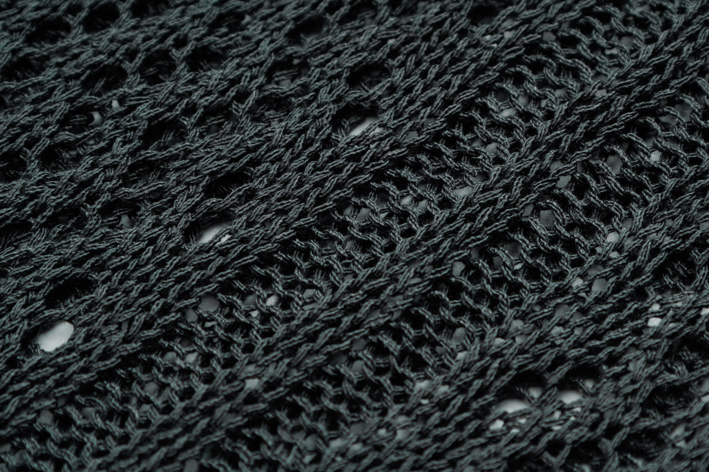 Crochet Mesh | Knit Zip Up Hoodie - Luxuryurbanwear